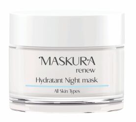 ماسک-صورت-شب-آبرسان-ژل-کرم-آبرسان-ماسکورا-حجم-50-میلی-لیتر-Maskura-Hydrant-Night-Mask-Maskura-size-50-ml
