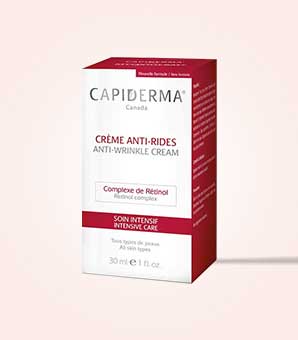 کرم-ضد-چروک-قوی-حاوی-رتینول-کپیدرما-capiderma-Capiderma-anti-wrinkle-Cream-30ml