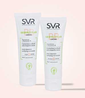 بی-بی-کرم-سبیاکلییر-SPF20-اس-وی-آر--SVR-SEBIACLEAR-رنگ-لایت-Oily-Skin-BB-Cream-SPF20