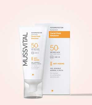 کرم-ضد-آفتاب-و-ضد-چروک-موسویتال-SPF50-mussvital-MUSSVITAL-FACIAL-FLUID-EMULSION-SPF50+50-ML