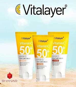 کرم-ضد-آفتاب-رنگی-ویتالیر-Vitalayer-colored-sunscreen