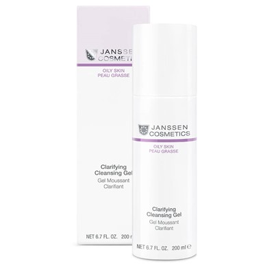 ژل-پاک-کننده-پوست-چرب-500-میلی-لیتر-یانسن-janssen-cosmetics-Clarifying-Cleansing-Gel-janssen-cosmetics