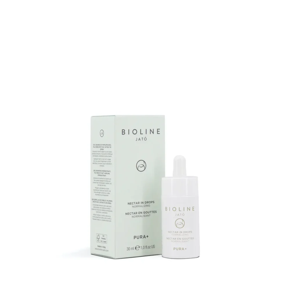 سرم-pura-بیولاین-LEANA+-حجم-30-میلی-لیتر-Bioline-Pura+-Nectar-in-Drops-Normalizing-Bioline-30ml