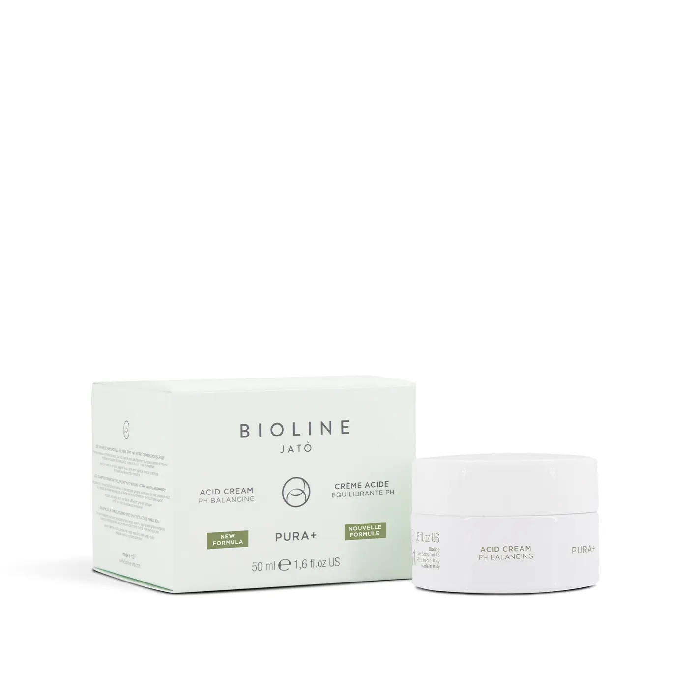 اسید-کرم-pura-بیولاین-LEANA+-حجم-50-میلی-لیتر-Bioline-LEANA+-bioline-pura-cream-acid-Acid-Cream-pH-Balancing-volume-50-ml-Bioline