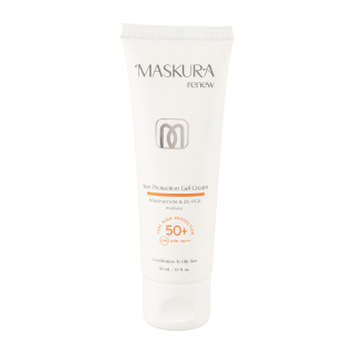 ژل-کرم-ضد-آفتاب-پوست-چرب-ماسکورا-حجم-50-میلی-لیتر-Maskura-Sunscreen-gel-for-oily-skin-Maskura-size-50-ml