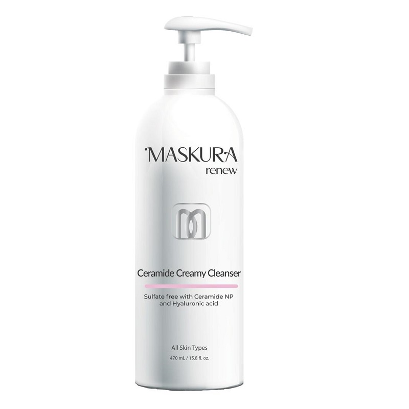 پاک-کننده-کرمی-سرامید-ماسکورا-حجم-470-میلی-لیتر-Maskura-Ceramide-Cream-Cleanser-Maskura-size-470-ml