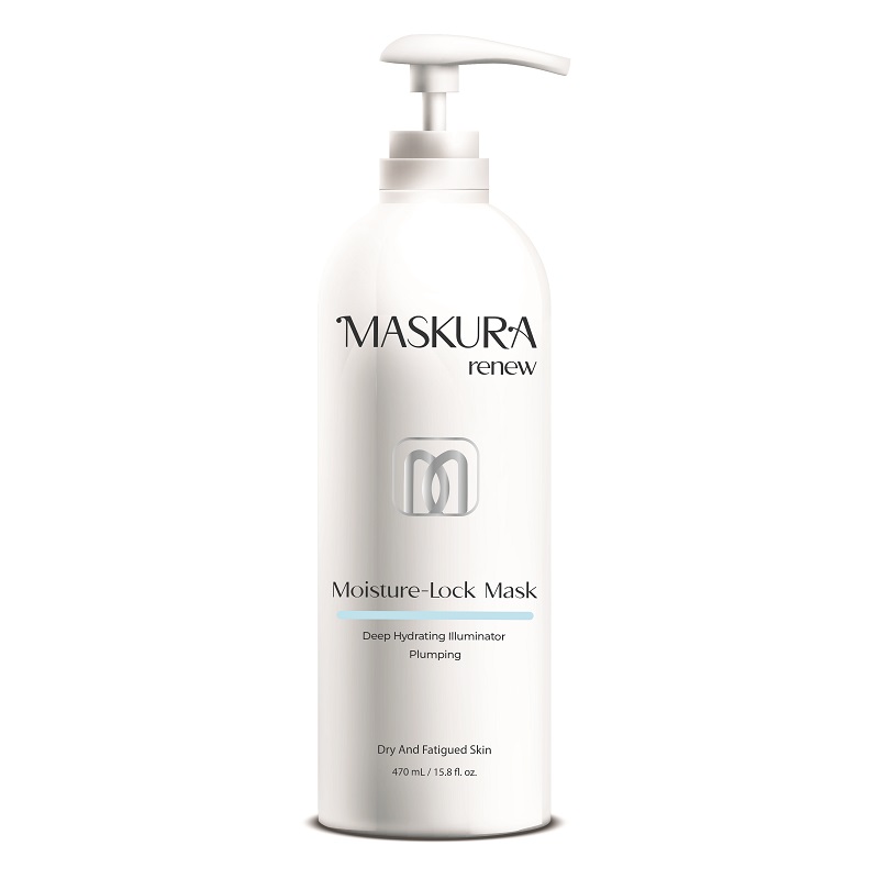 کرم-ماسک-آبرسان-صورت-برای-پوست-های-خشک-ماسکورا-حجم-470-میلی-لیتر-Maskura-​Moisture-Lock-Mask-Maskura-size-470-ml